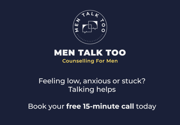 MEN TALK TOO - Counselling for men. Book your free 15-minute call today